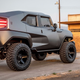 Image for article titled The Rezvani Tank Is A $178,000 Jeep Wrangler Unlimited Doing Sci-Fi Cosplay